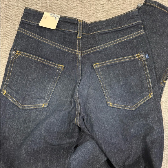 Anthropologie Pilcro Dark Indigo Straight Leg Jeans - Picture 2 of 4